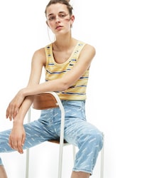 D&eacute;bardeur Lacoste LIVE en jersey de coton avec poche