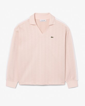 Polo oversize jacquard monogramme
