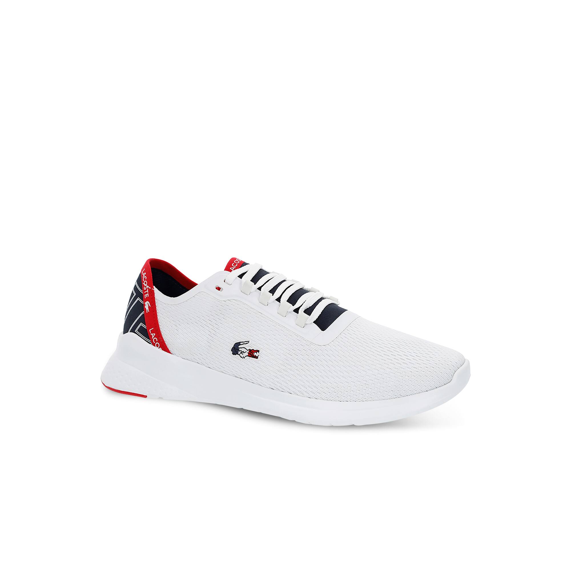 En Homme TricoloreLacoste Crocodile Avec Sneakers Textile Lt Fit HI9WE2DY