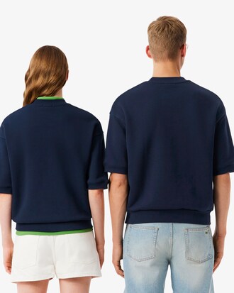 Sweatshirt relaxed fit manches courtes