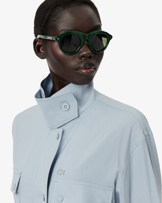 Chemise oversize laine mélangée Défilé