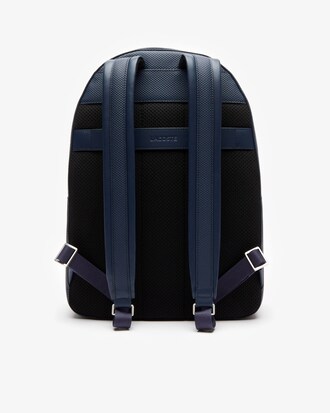 Sac &agrave; dos zipp&eacute; Chantaco en cuir souple uni