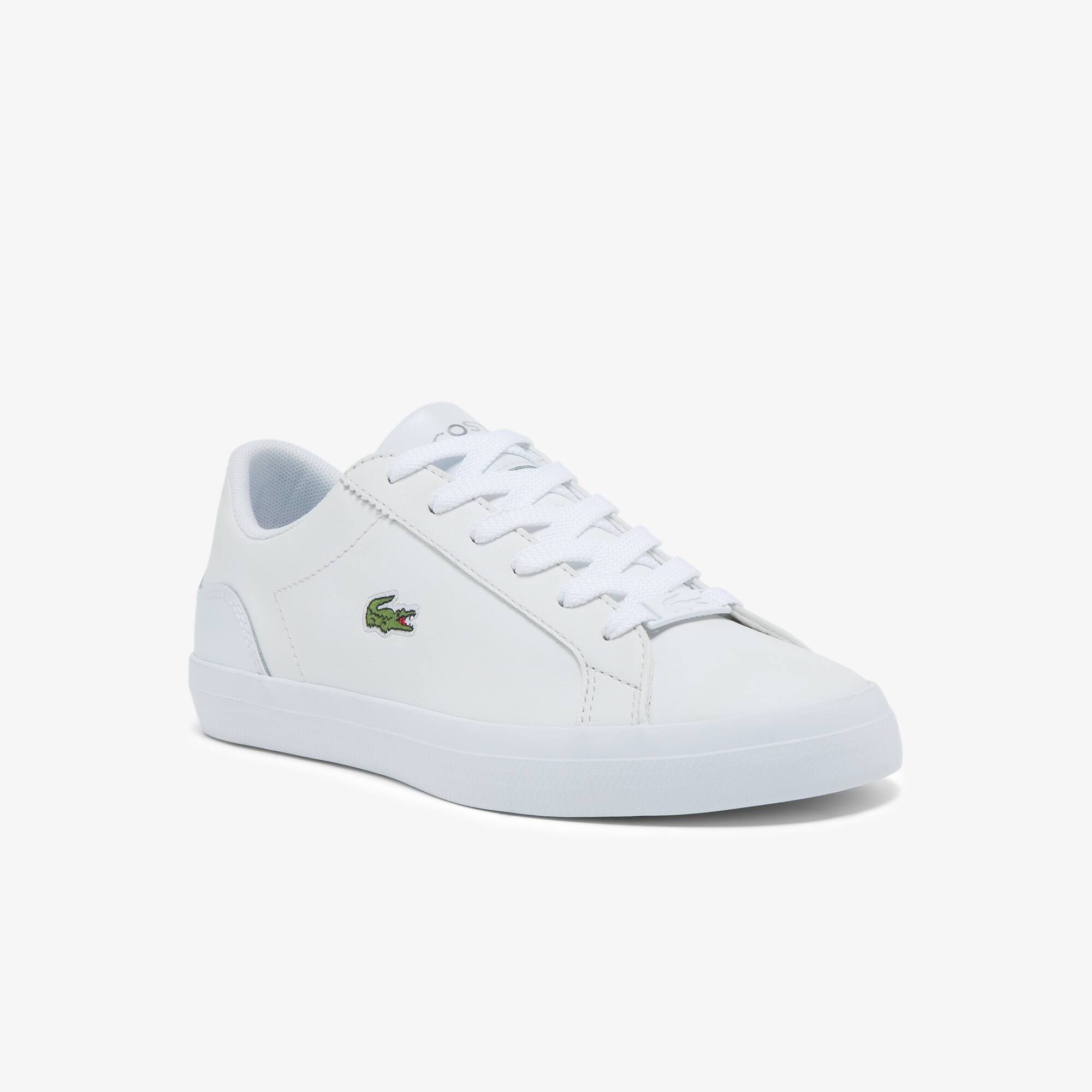 Sneakers LACOSTE - Lerond 0921 1 Cuc Wht/Lt Pnk - À lacets - Chaussures  basses - Fille - Enfant | chaussures.fr