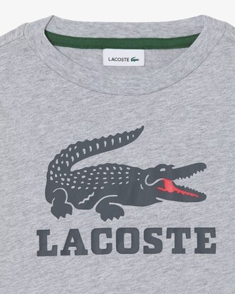 Sweatshirt molleton imprim&eacute; crocodile