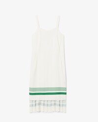 Robe pliss&eacute;e asym&eacute;trique D&eacute;fil&eacute;