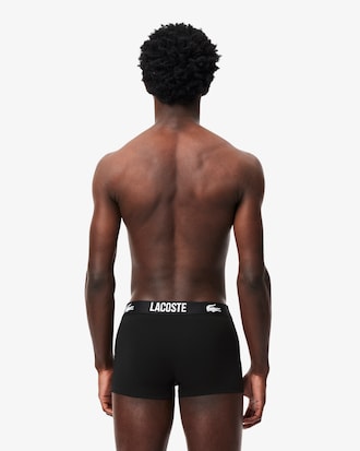 Lot de 3 boxers courts coton stretch