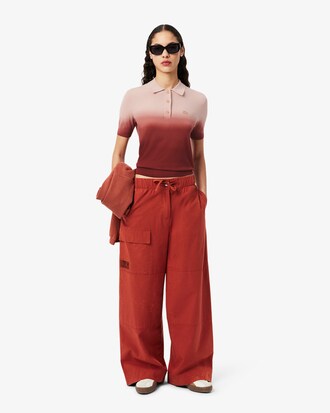 Polo classic fit maille effet dégradé