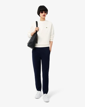 Sweatshirt relaxed fit col rond molleton