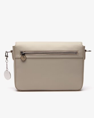 Sac bandoulière à fermoir Daily Classic en toile enduite piquée