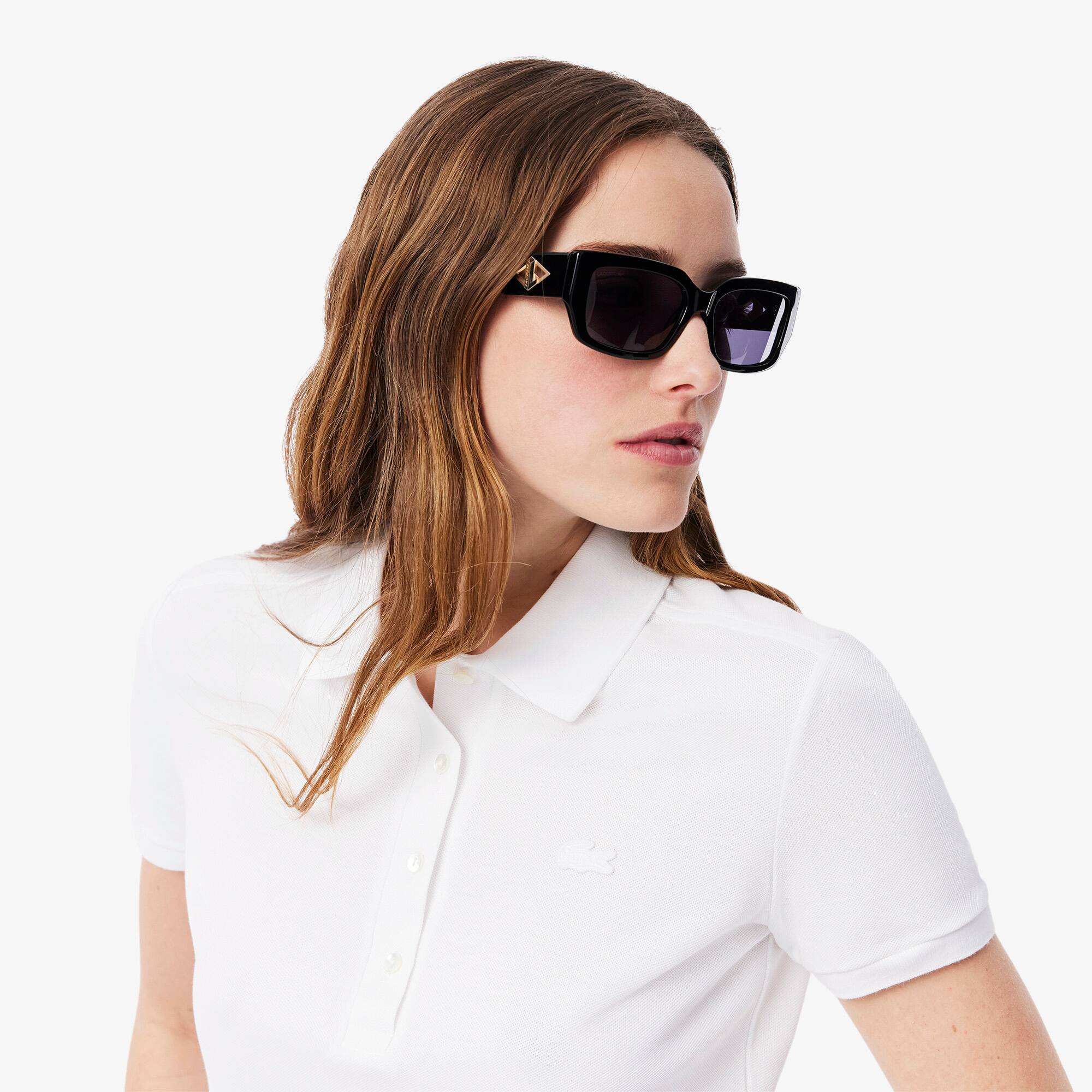 polo lacoste blanc