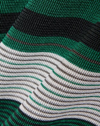 T-shirt oversize satin&eacute; ray&eacute; D&eacute;fil&eacute;