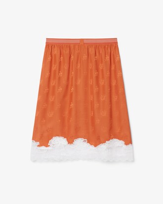 Jupe tulle broderies paysages D&eacute;fil&eacute;