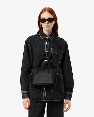 Petit sac bugatti Chantaco en cuir piqu&eacute;