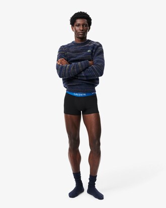 Lot de 3 boxers courts coton stretch