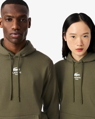 Sweatshirt &agrave; capuche imprim&eacute;