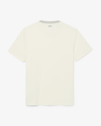 T-shirt jersey de coton brodé