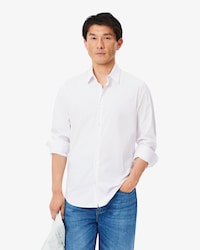 Chemise popeline stretch slim fit
