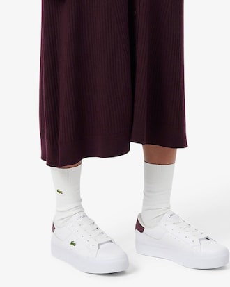 Sneakers Ziane Platform femme en cuir