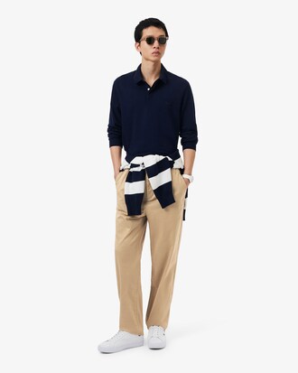 Chino regular fit twill coton