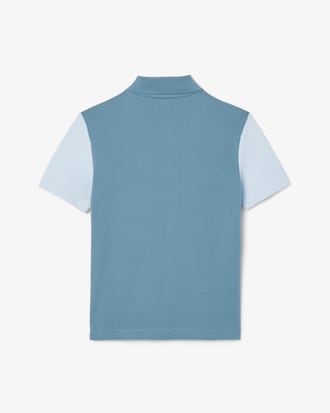 Polo color-block en Petit Piqué