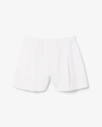Short popeline D&eacute;fil&eacute;