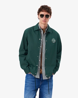 Veste coach d&eacute;perlante