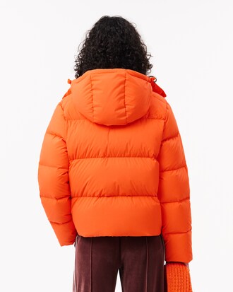 Doudoune à capuche relaxed fit duvet