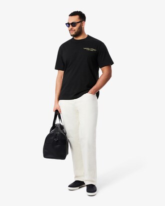 T-shirt coton &eacute;pais brod&eacute;