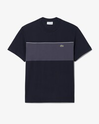 T-shirt color-block coton