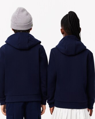 Sweatshirt zippé à capuche molleton