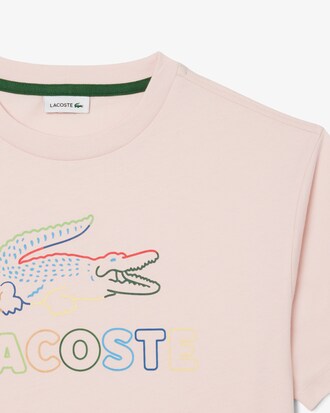 T-shirt oversize coton imprim&eacute;