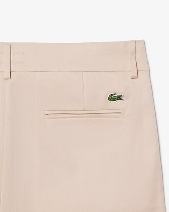 Chino gabardine coton straight fit