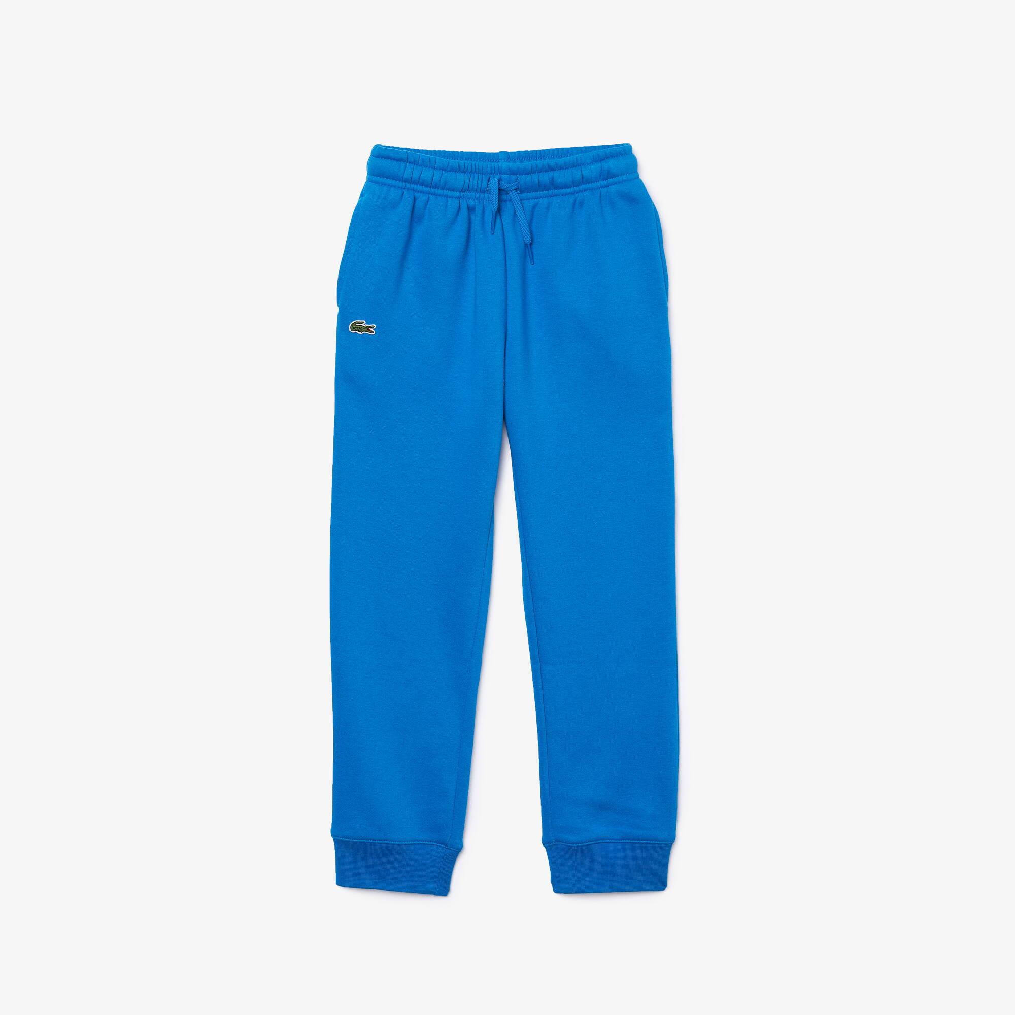 Jogging garçon lacoste sport en molleton uni Clearance