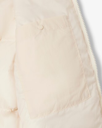 Doudoune à capuche relaxed fit duvet