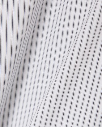 Chemise slim fit popeline stretch ray&eacute;e