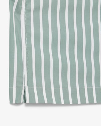 Chemise relaxed fit manches courtes rayées