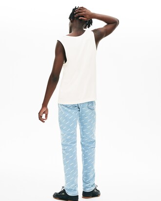 Débardeur Lacoste LIVE en jersey de coton avec poche