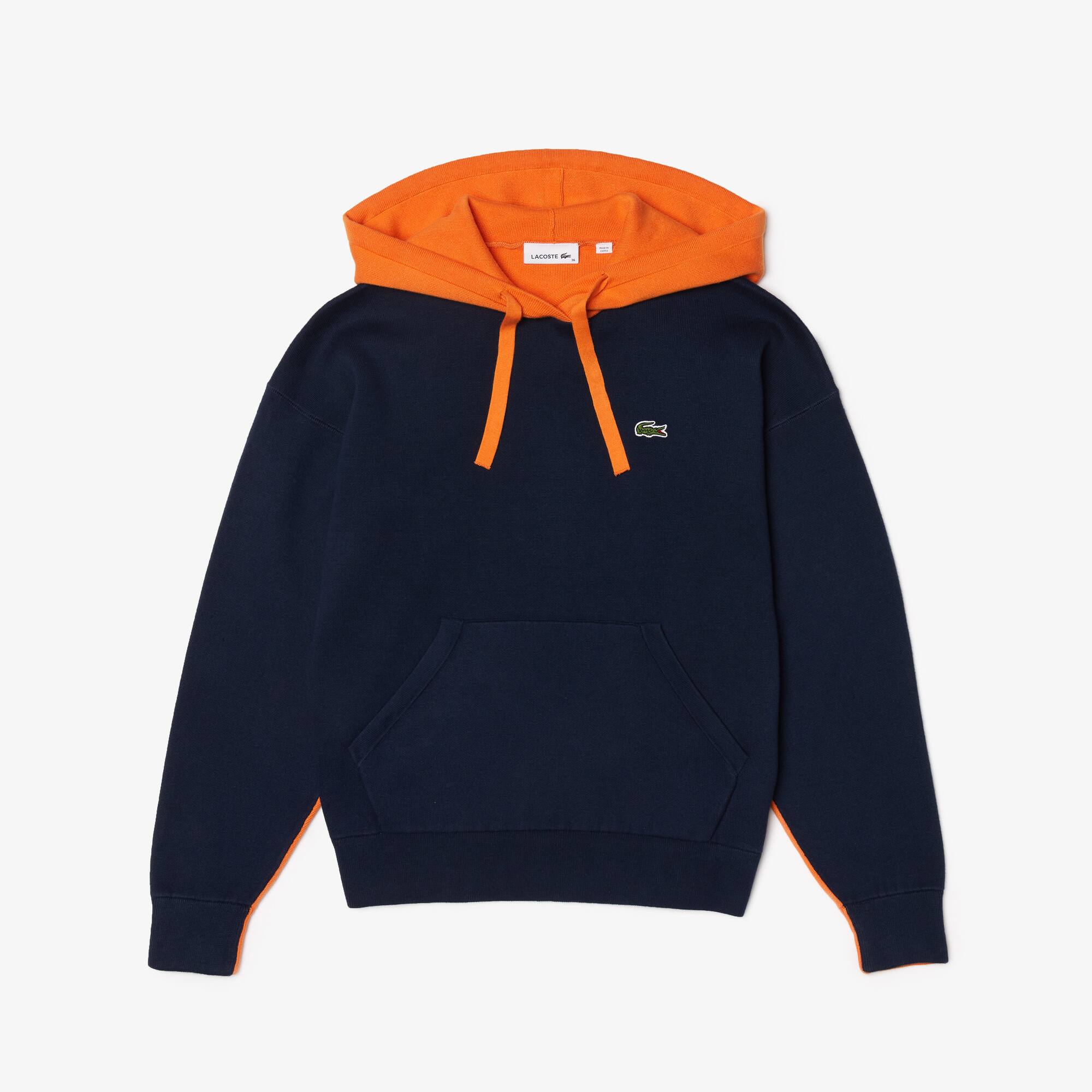 pull lacoste bicolore