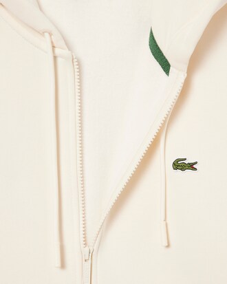 Sweatshirt à capuche zippé molleton