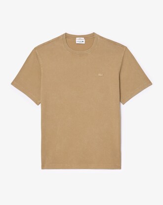 T-shirt coton épais effet délavé