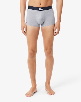 Lot de 3 boxers courts coton stretch