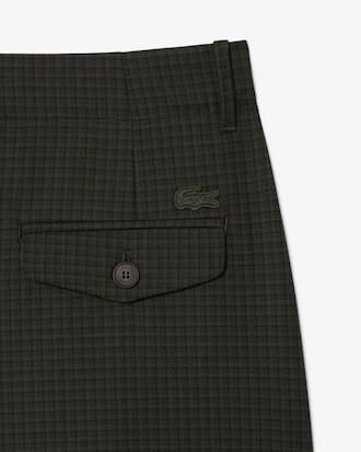 Bermuda long wide fit à pinces oversize