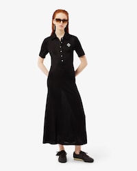Robe col polo Piqué Défilé