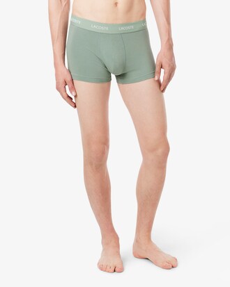 Lot de 3 boxers courts jersey stretch marquage