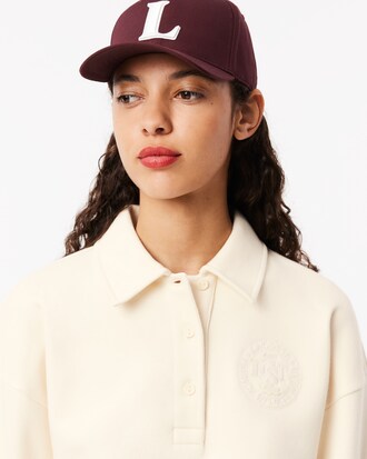 Sweatshirt polo molleton brodé