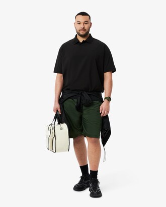 Polo loose fit en mesh