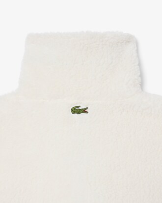 Sweatshirt col montant oversize polaire