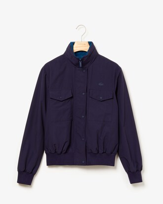 Parka courte r&eacute;versible d&eacute;perlante