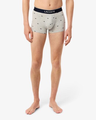 Lot de 3 boxers courts stretch imprimé