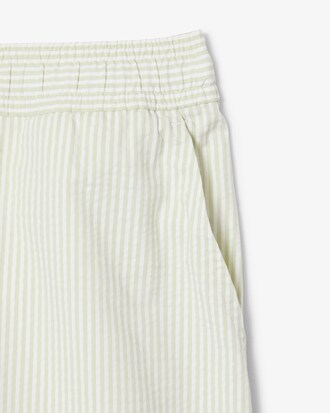 Short de bain mi-long ray&eacute; textur&eacute;